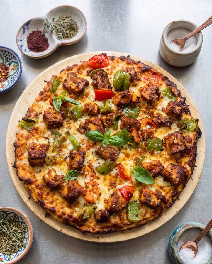 Chilli Paneer Pizza